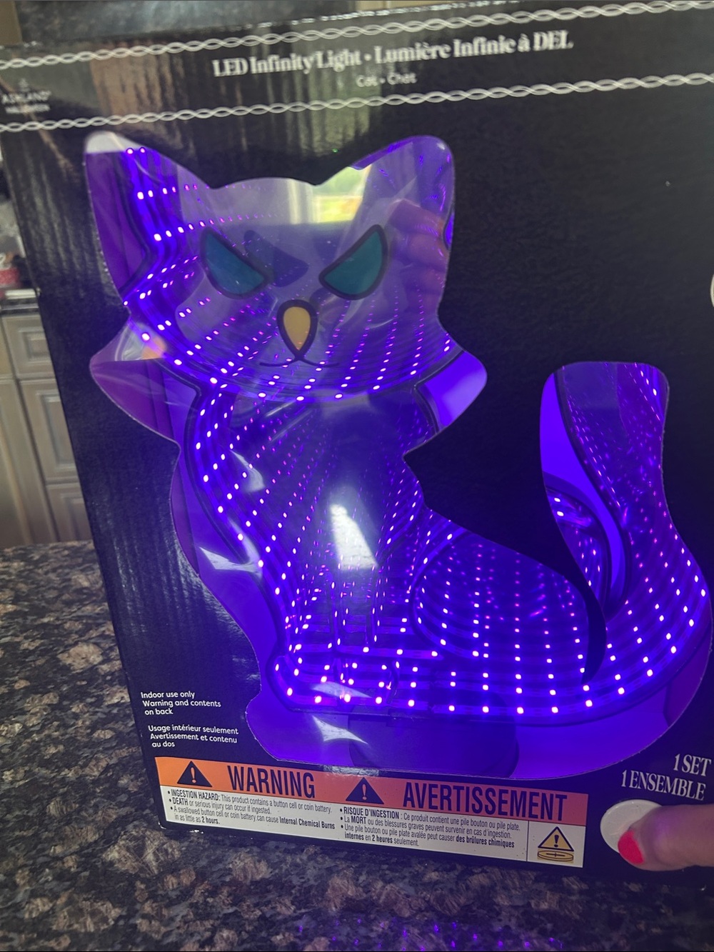 ASHLAND LED INFINITY LIGHT CAT NWT